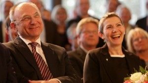 Hatten sichtlich viel Spaß - Bernd Leifeld und Frau Ekaterini Koukiari-Leifeld 