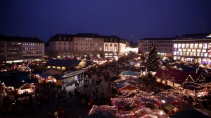Weihnachtliche Stimmung auf dem Märchenweihnachtsmarkt in Kassel