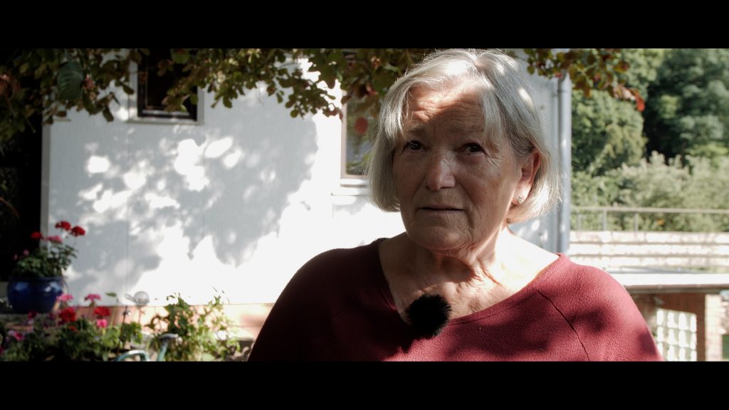 Margot Hellwig aus Ziegenhagen spricht über den geplanten Windpark Steinberg
