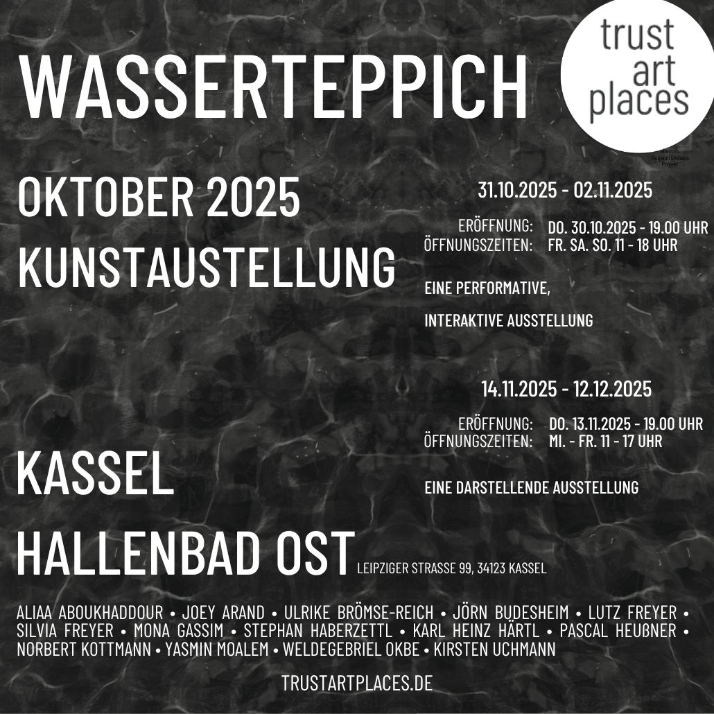 Wasserteppich – Ausstellung